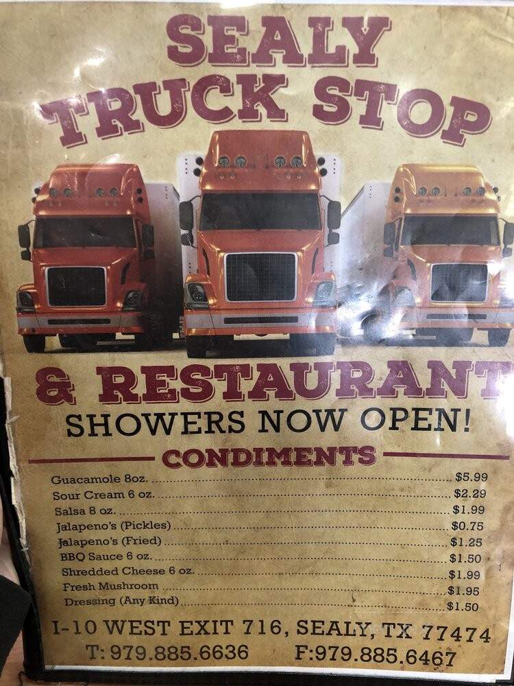 Sealy Truck Stop Diner - Sealy, TX