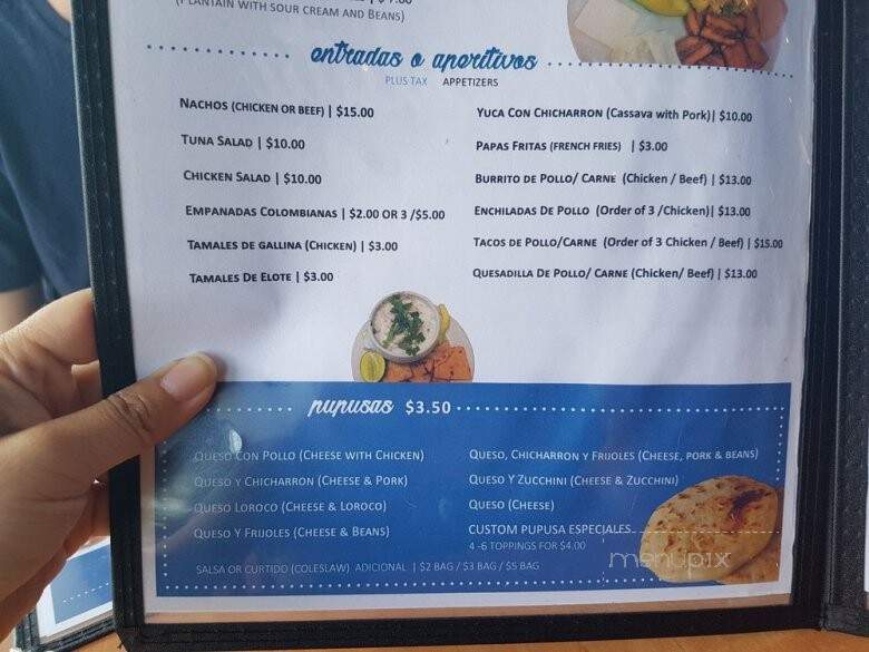La Guanaquita - Brampton, ON menu_pic