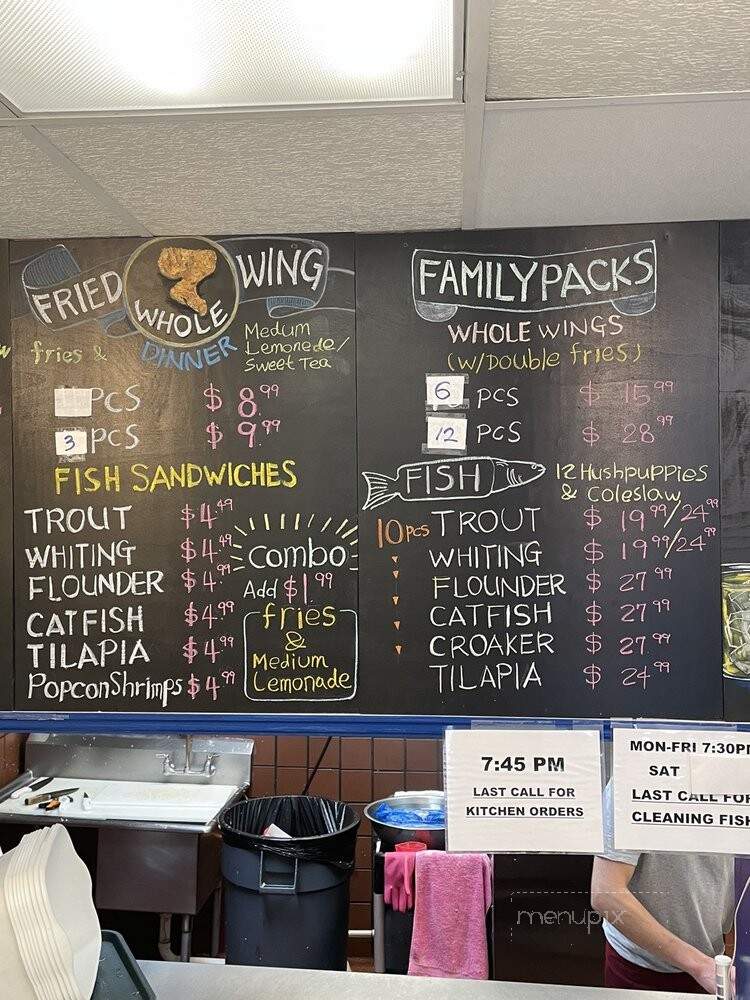 Crab Stop the Northside Fish Market - Raleigh, NC menu_pic