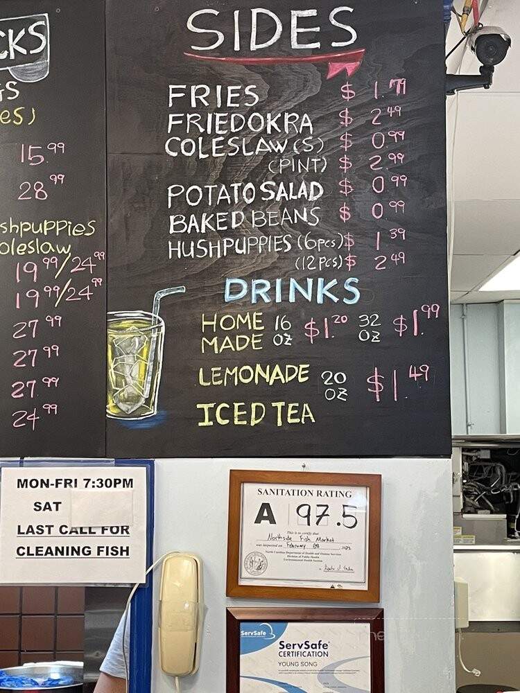Crab Stop the Northside Fish Market - Raleigh, NC menu_pic