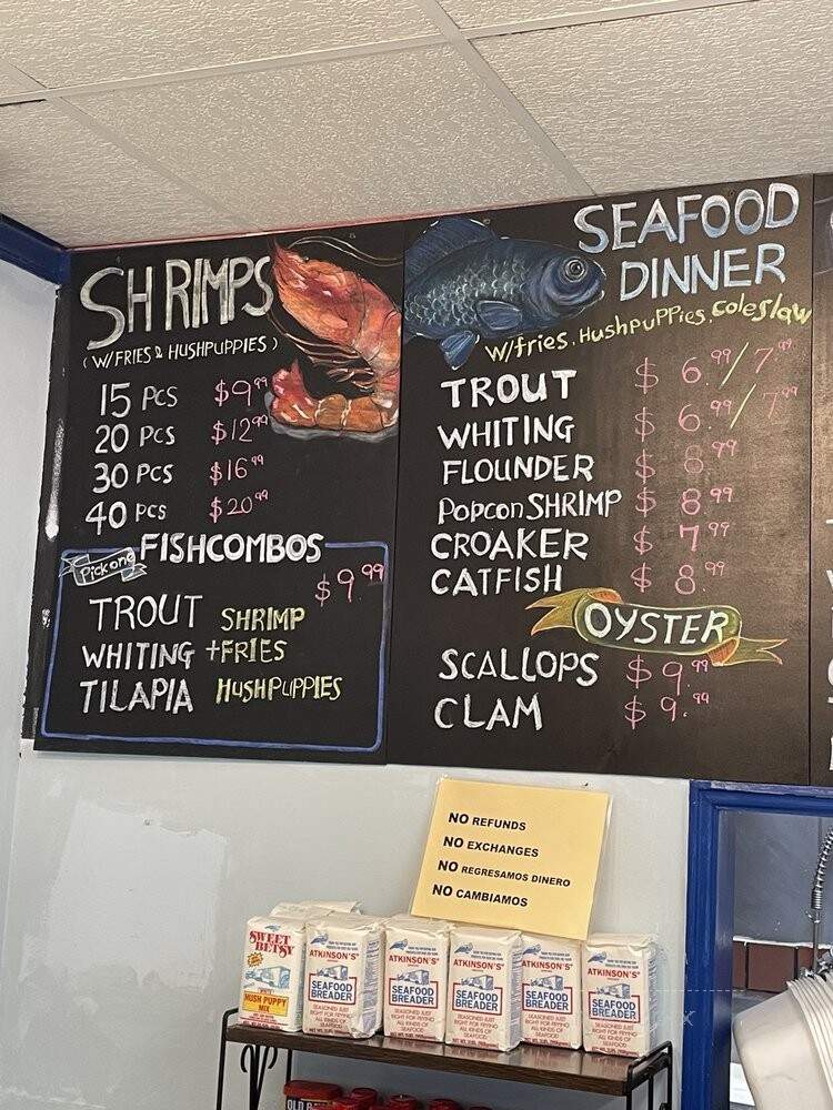 Crab Stop the Northside Fish Market - Raleigh, NC menu_pic