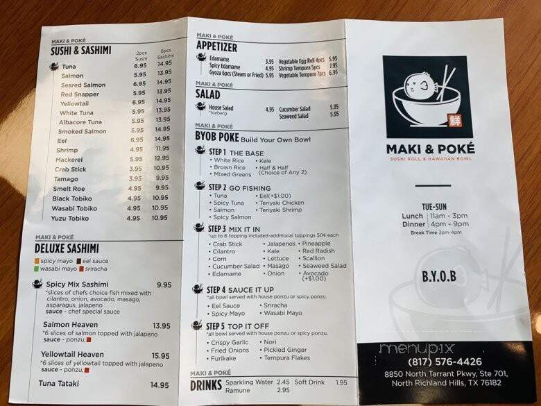 Maki & Poke - North Richland Hills, TX