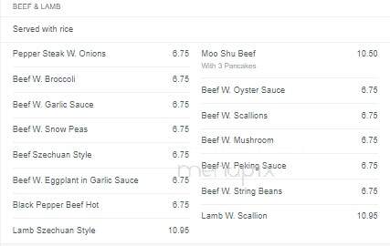 China King - Glen Cove, NY menu_pic