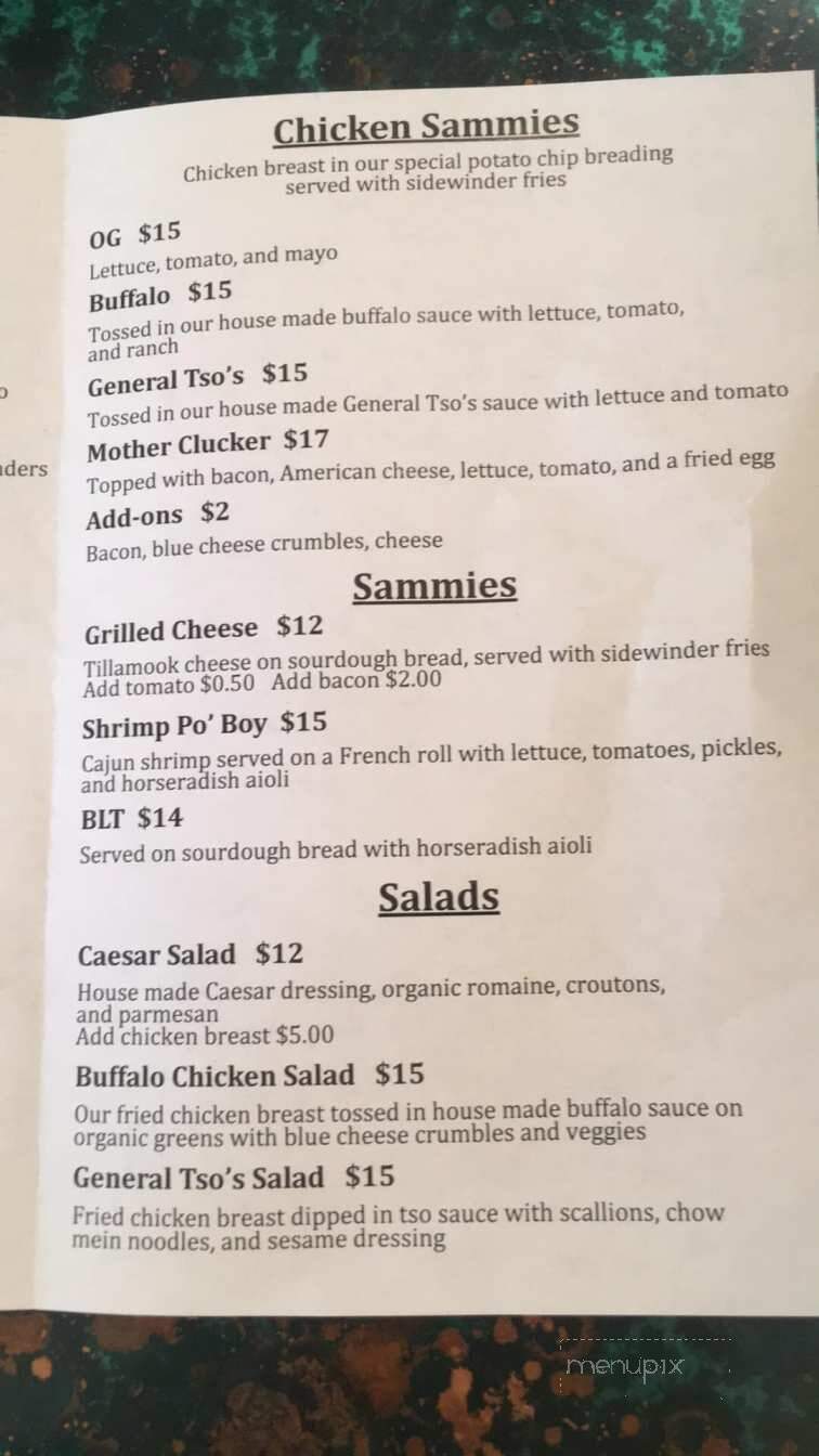 The Funky Kitchen - Cave Junction, OR menu_pic