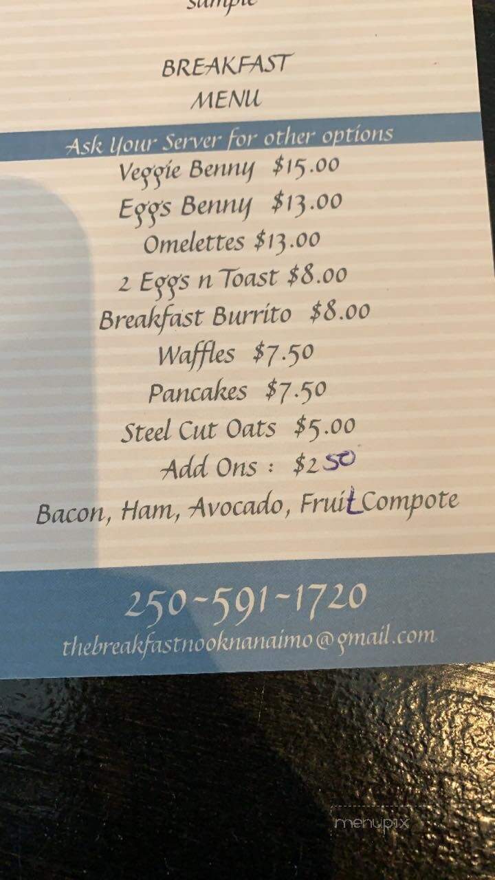 The Breakfast Nook - Nanaimo, BC