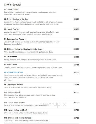Good Taste Chinese Restaurant - Morrisville, PA menu_pic