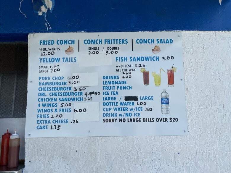 Miracle Fry Conchfritter - Miami, FL menu_pic