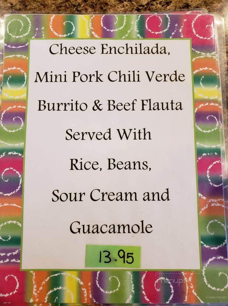 La Casita Restaurant - Lovelock, NV menu_pic