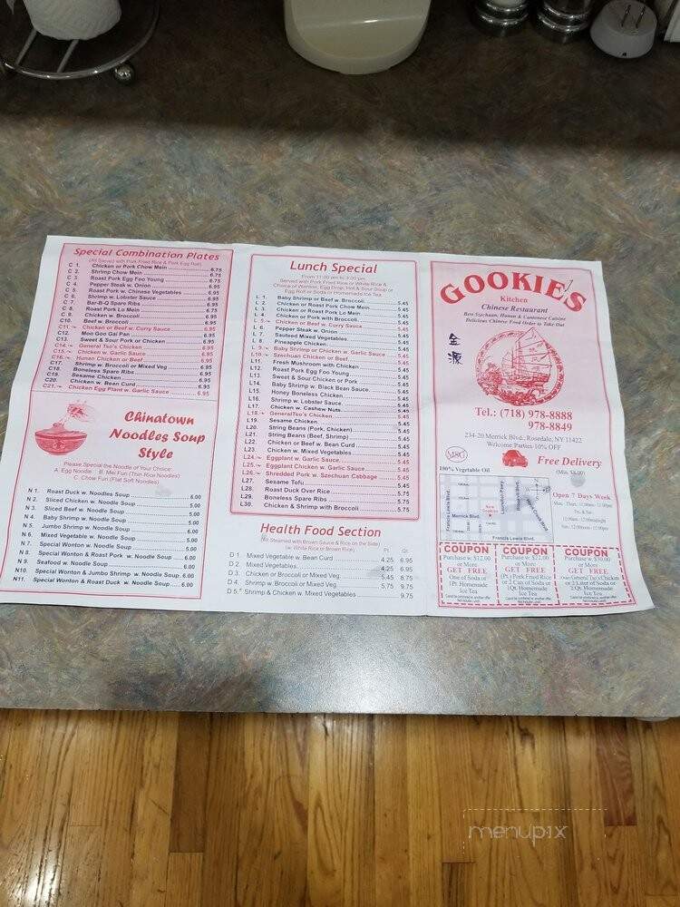 Gookies Kitchen - Rosedale, NY menu_pic