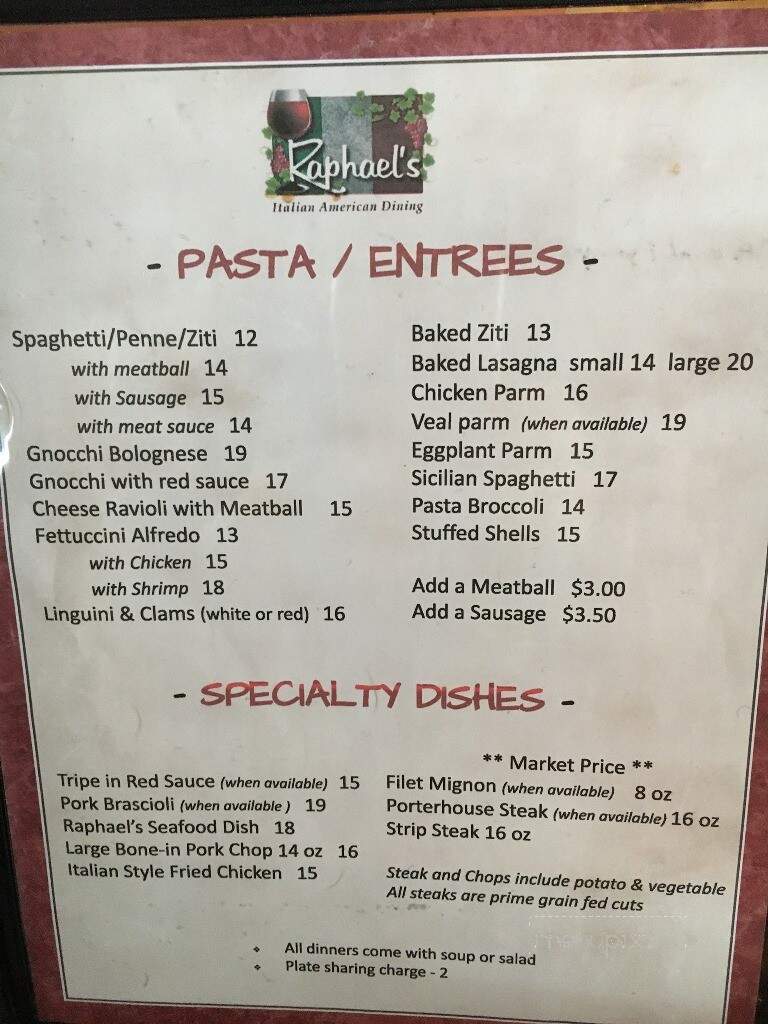 Raphael's Restaurant - Syracuse, NY
