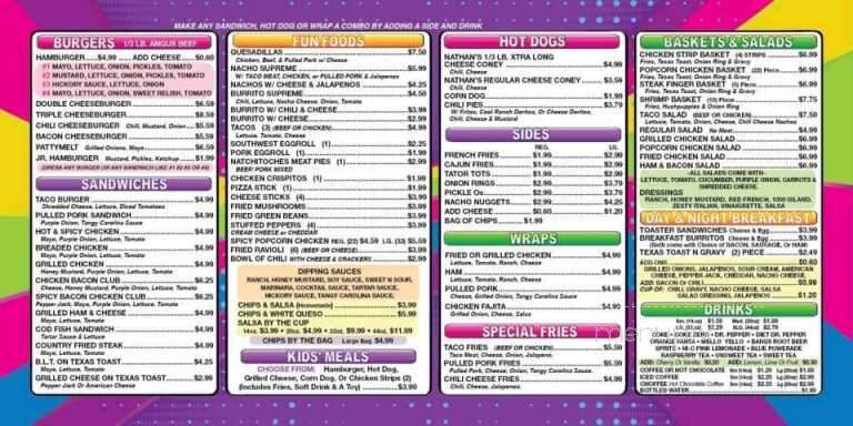 Jerry's Drive-In - Ashdown, AR menu_pic