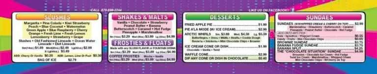 Jerry's Drive-In - Ashdown, AR menu_pic
