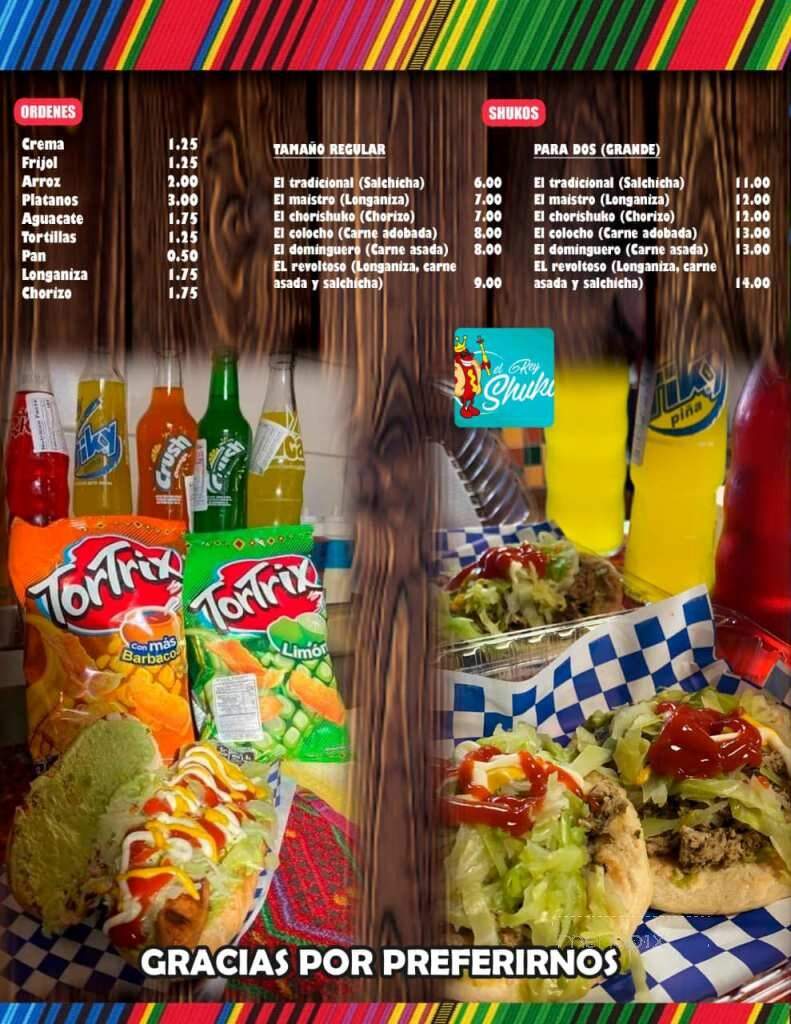Palacio Latino Restaurant & Bakery - San Pablo, CA menu_pic