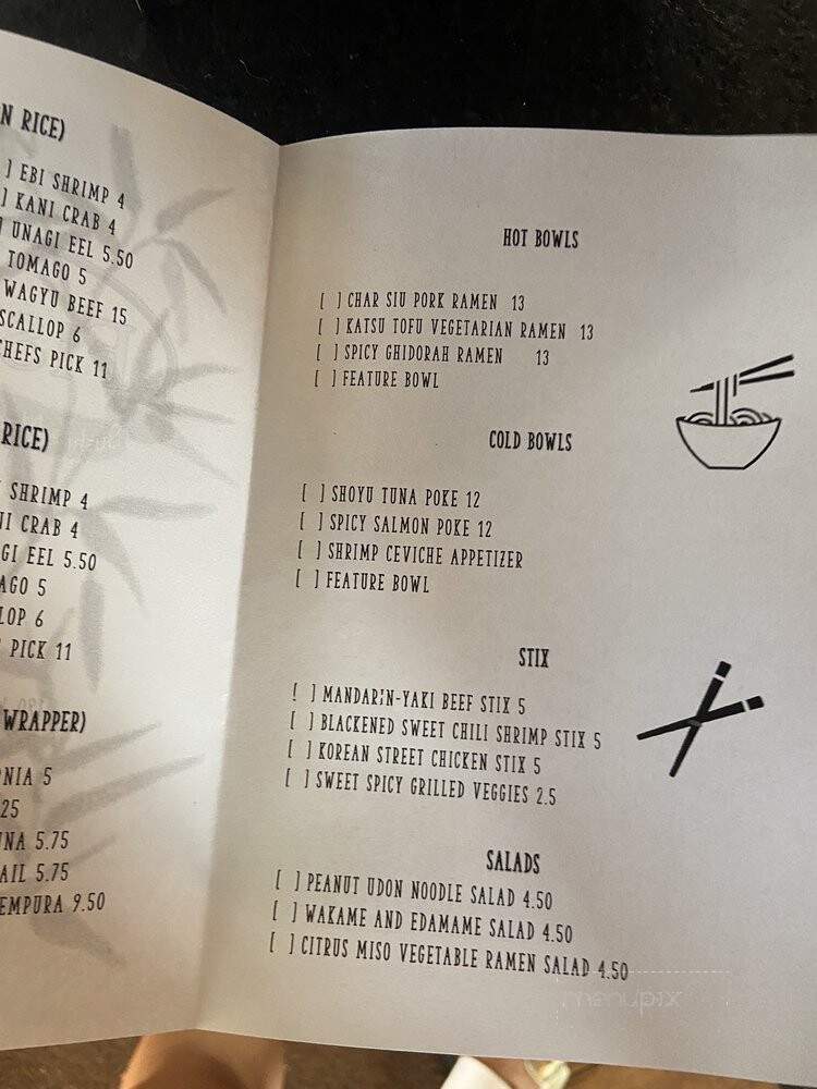 Fish Co Sushi and Noodle Bar - Southern Pines, NC menu_pic