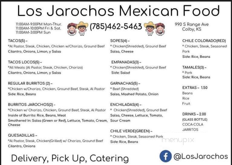 Los Jarochos Mexican Food - Colby, KS