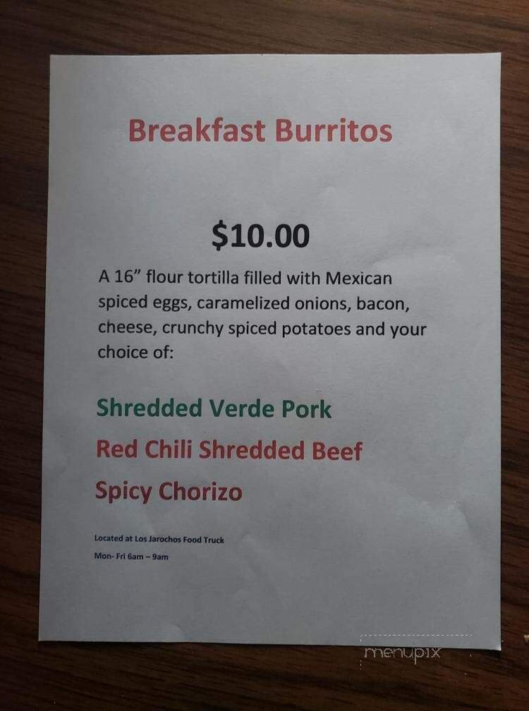 Los Jarochos Mexican Food - Colby, KS menu_pic