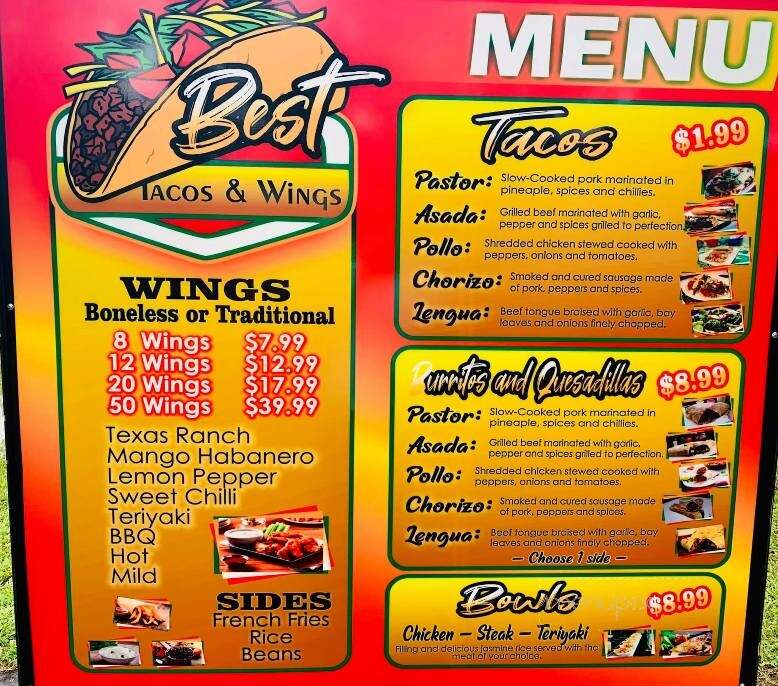 Best Tacos and Wings - Lumberton, NC
