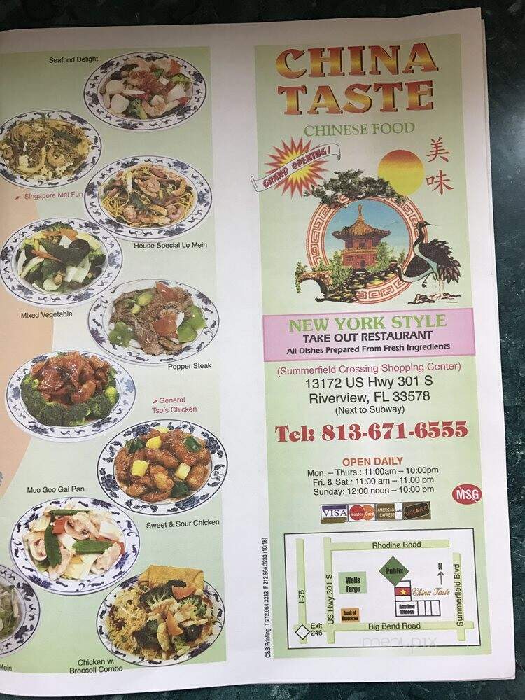 China Taste - Riverview, FL