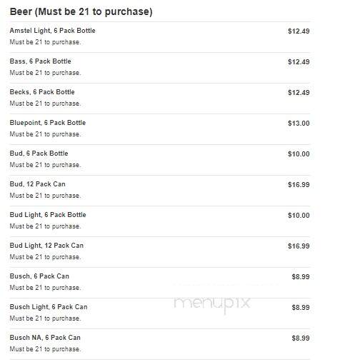 Oasis Liquor - Bradenton, FL menu_pic