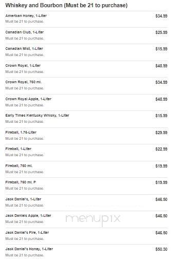 Oasis Liquor - Bradenton, FL menu_pic