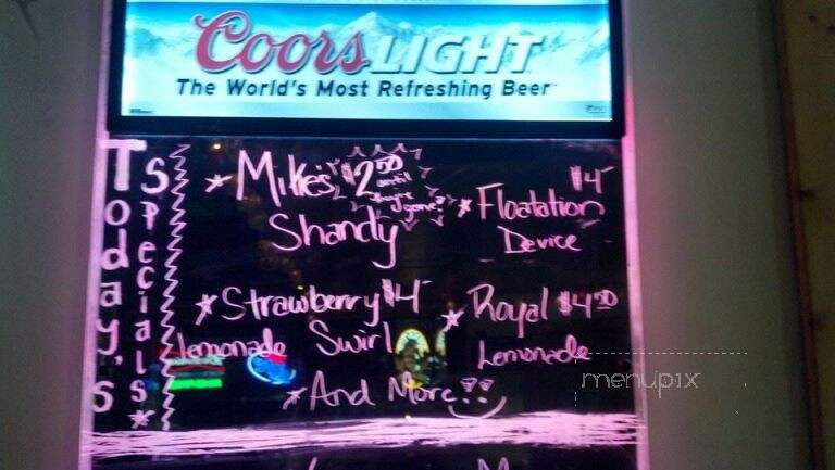 Gravel Pit Tavern - Poplar, WI menu_pic
