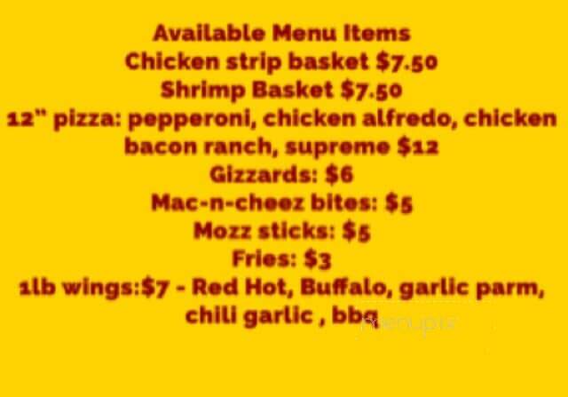 Lariat Club - Velva, ND menu_pic