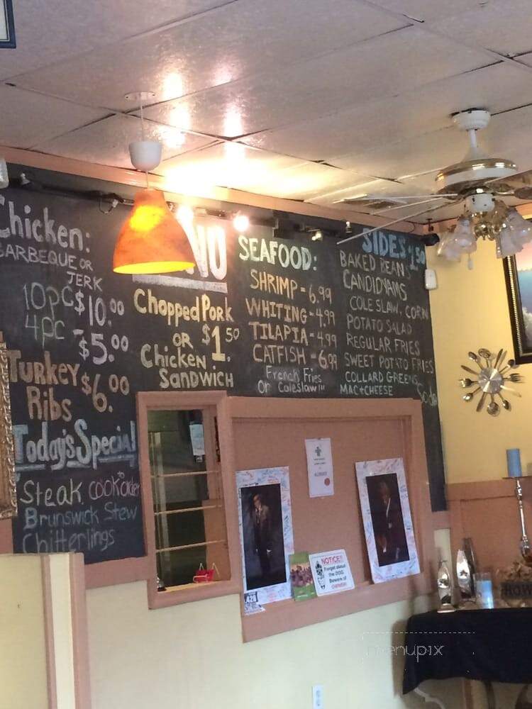 PO Freddie's Barbecue - Atlanta, GA menu_pic