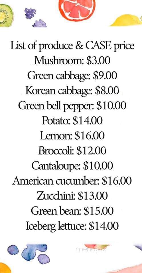 K & S World Market - Nashville, TN menu_pic