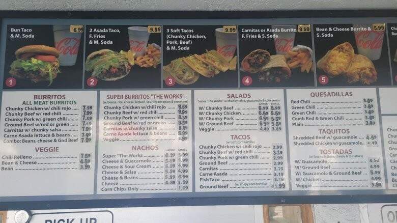 El Taco of Orange - Orange, CA menu_pic