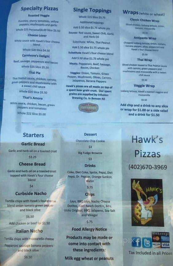 Alderman's Bar - Omaha, NE menu_pic