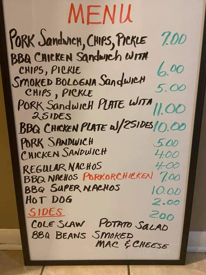 Hardrider Bar & Grill - Cabot, AR menu_pic