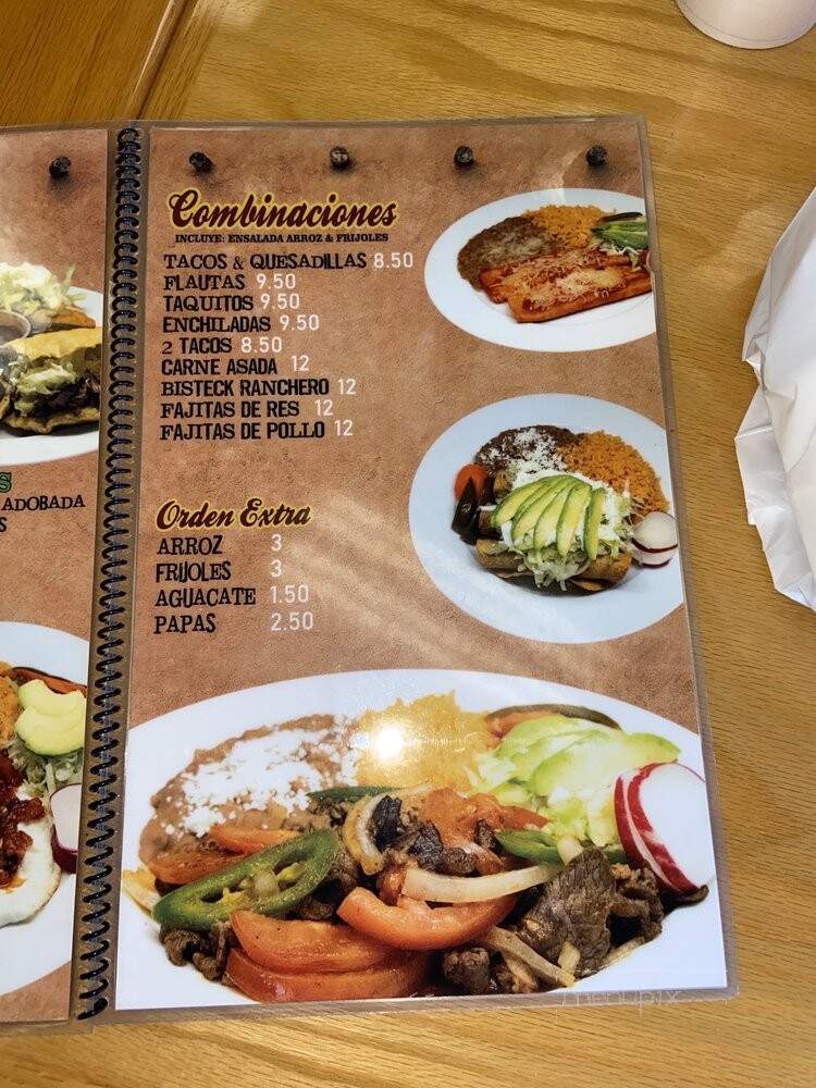 El Comalito - Inglewood, CA menu_pic