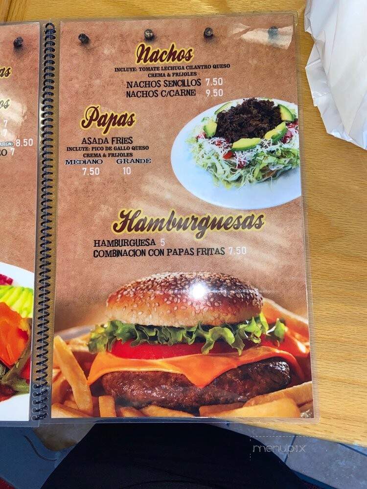 El Comalito - Inglewood, CA menu_pic