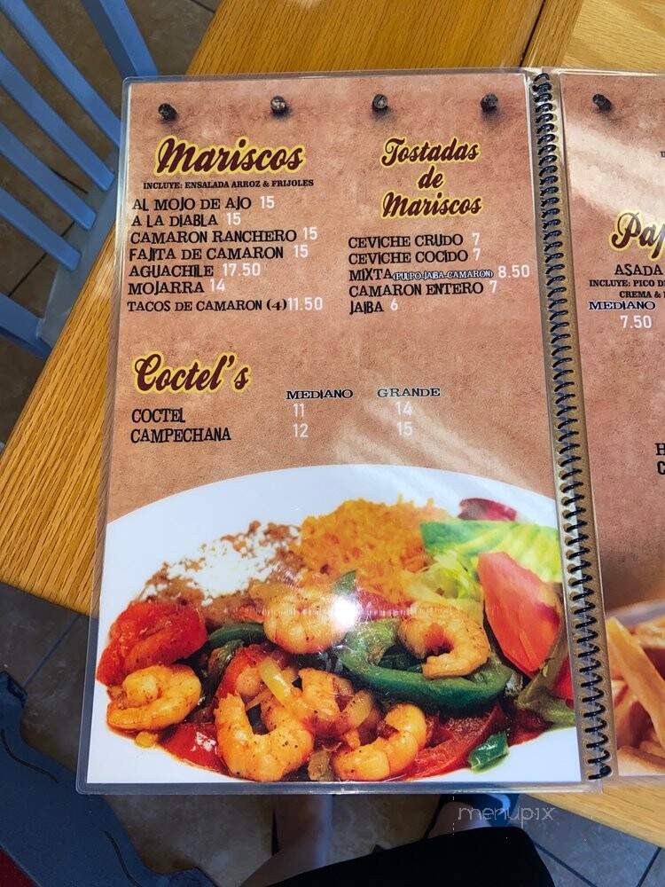 El Comalito - Inglewood, CA menu_pic