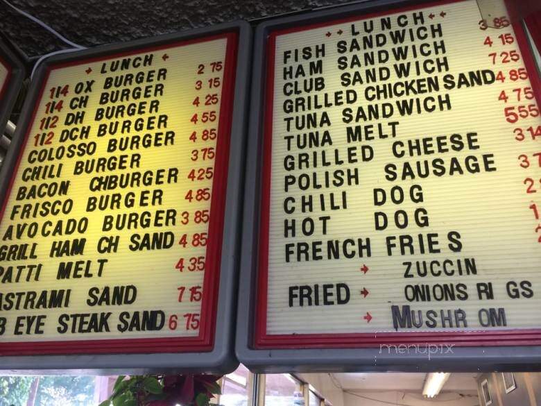 Golden Ox Burger - Pomona, CA menu_pic