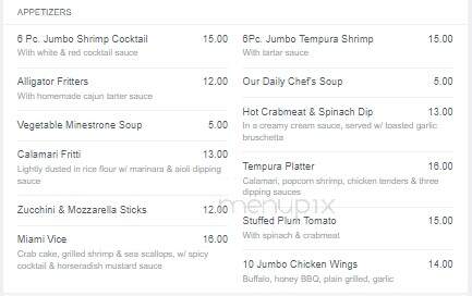 The E Spot - Fort Lauderdale, FL menu_pic