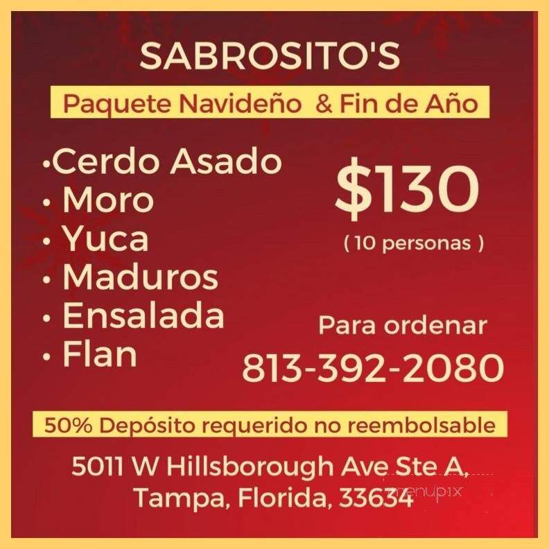 Sabrosito's - Tampa, FL