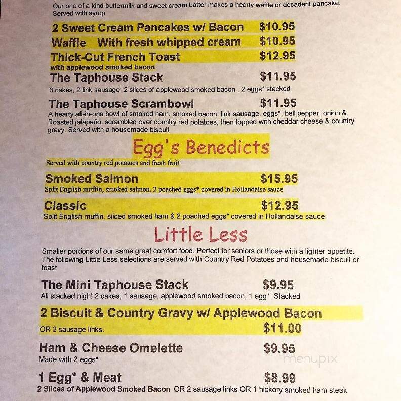 Hillcrest Restaurant and Taphouse - Antioch, CA menu_pic