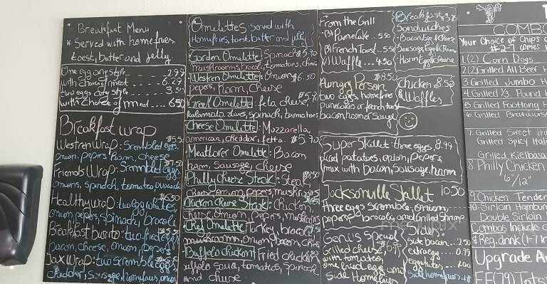 Friend's Diner - Jacksonville, FL menu_pic