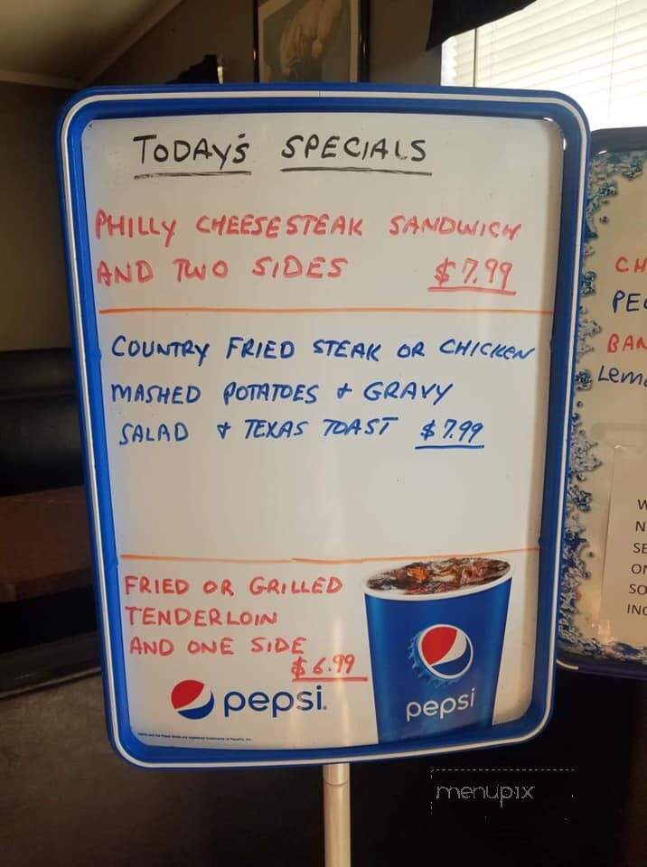 The Silver Anchor Diner - New London, MO menu_pic