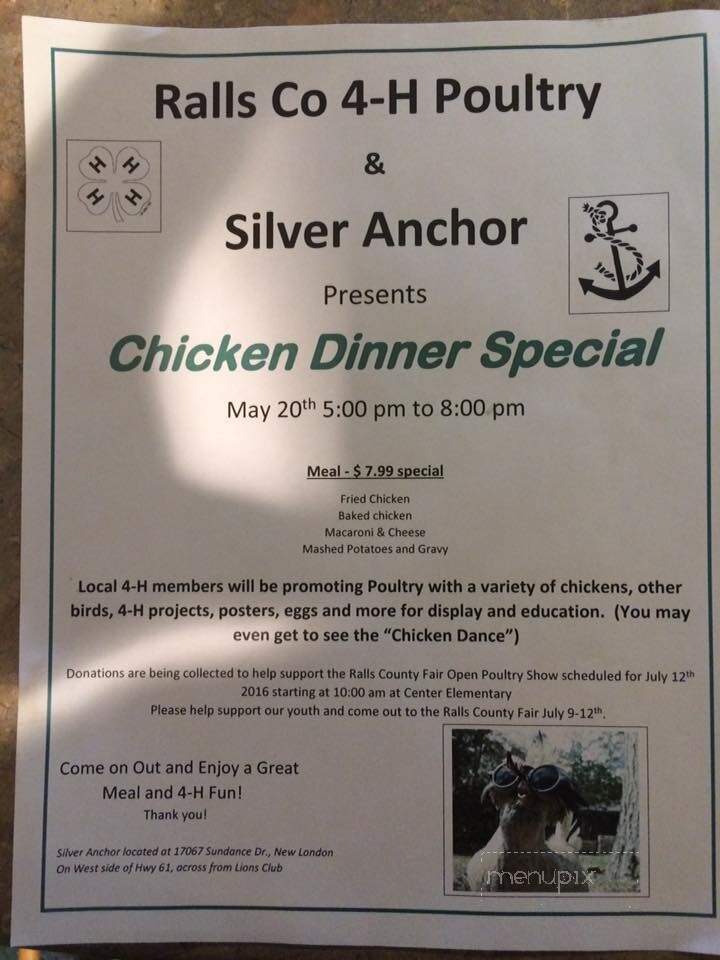 The Silver Anchor Diner - New London, MO