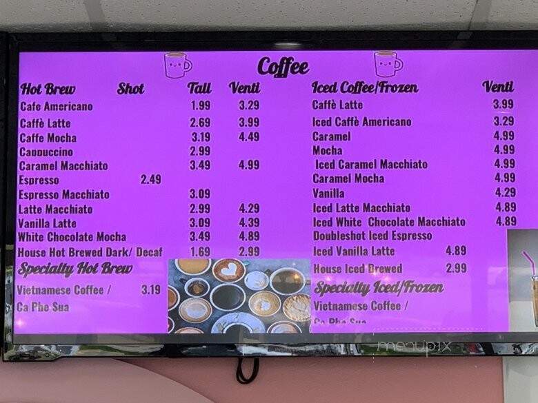 Bubble B's - Terrytown, LA menu_pic