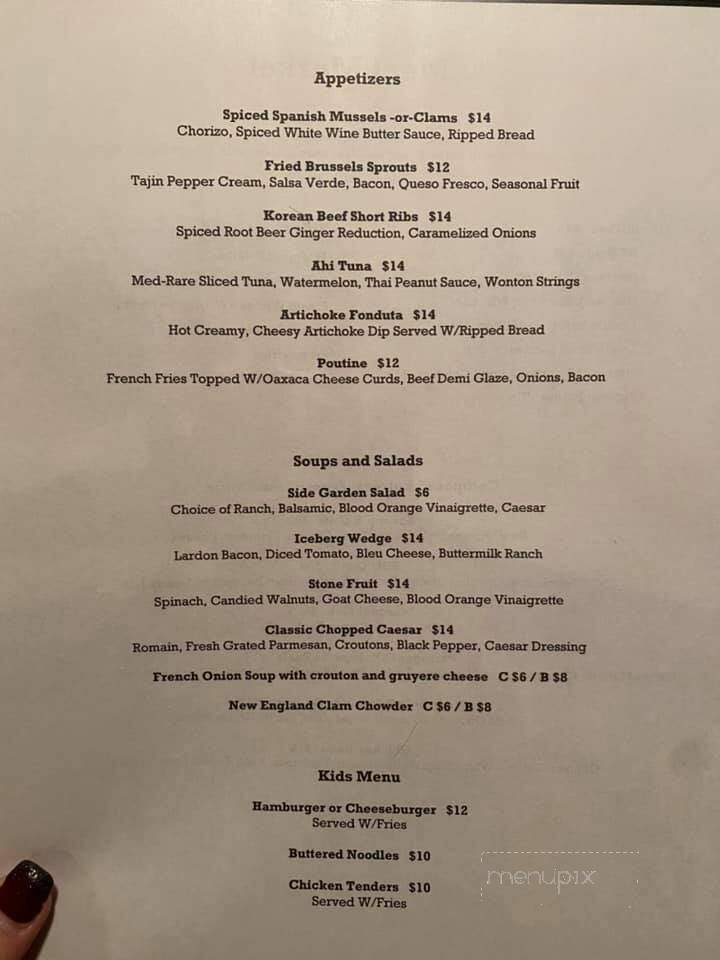 Meat Market Grill - McCloud, CA menu_pic