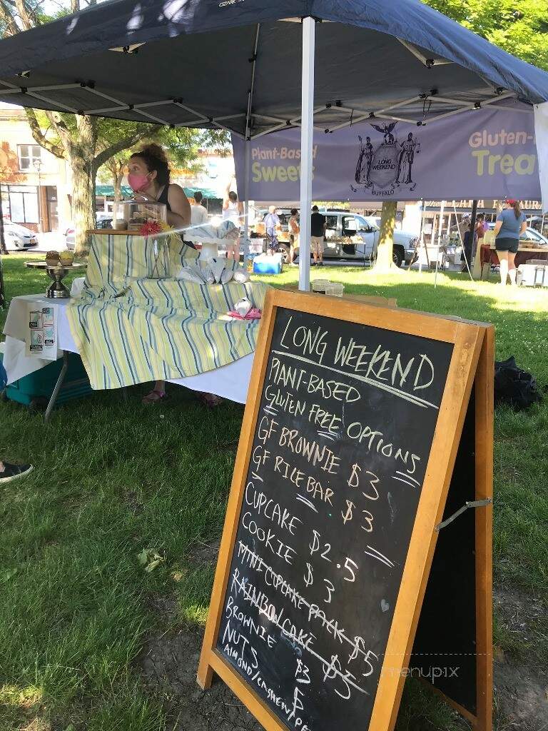 Long Weekend Bakery + Cafe - Lancaster, NY menu_pic