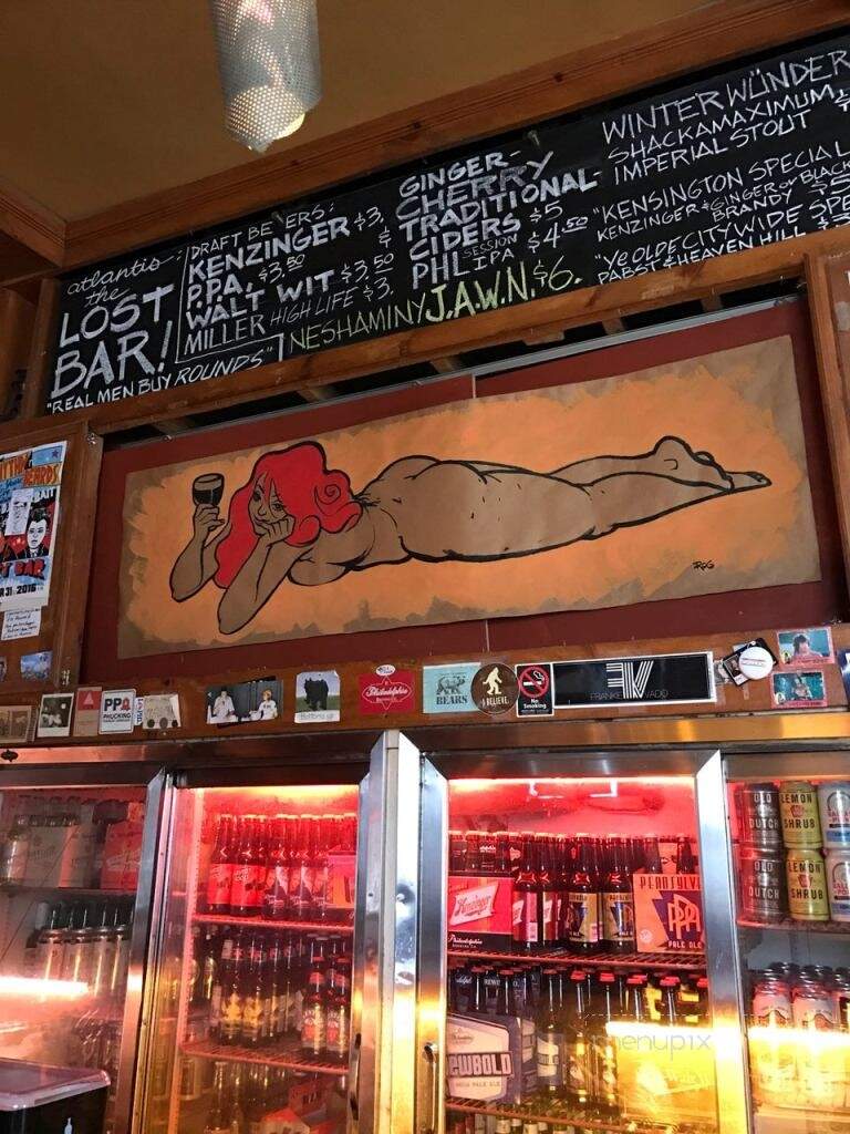 Atlantis, The Lost Bar - Philadelphia, PA menu_pic