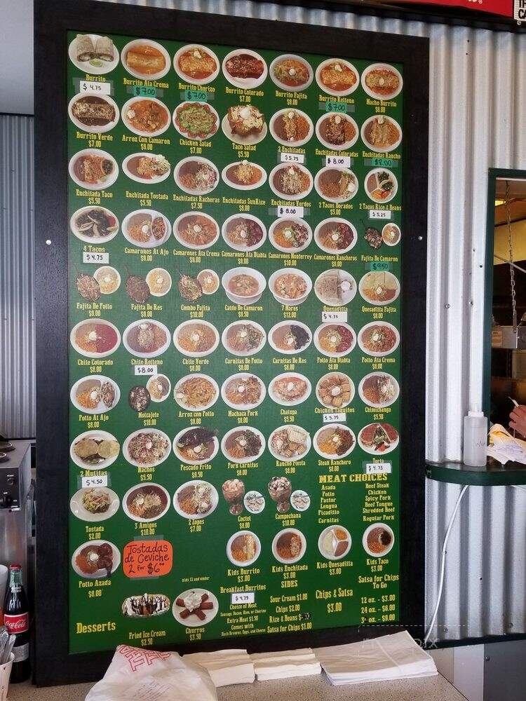 Taqueria El Rancho - Rexburg, ID menu_pic