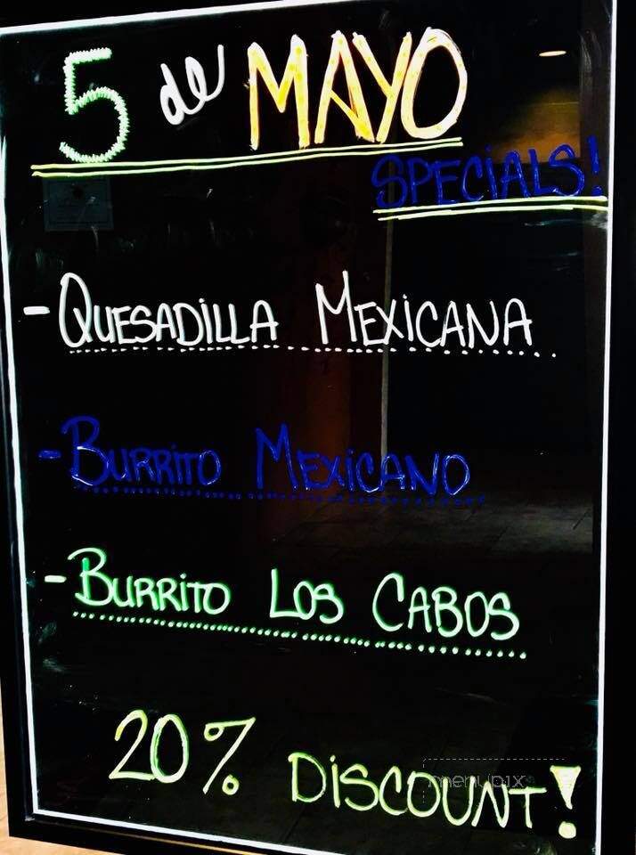 La Barca - Arnolds Park, IA menu_pic