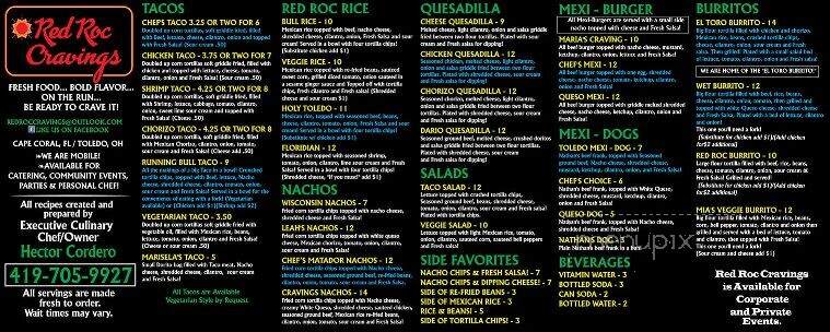 Red Roc Cravings - Cape Coral, FL menu_pic