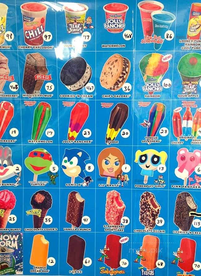 Sun Valley Wholesale Ice Cream & Candy Co - Sun Valley, CA menu_pic