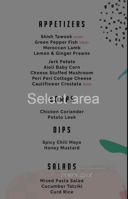 Cibo House Pizza - Warren, MI menu_pic